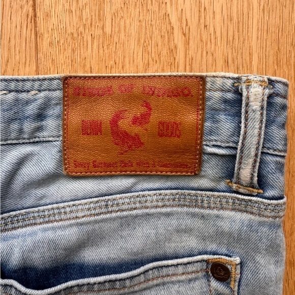 KOI KINGS OF INDIGO LIGHT BLUE JOHN SLIM JEANS - 31 - Picture 7 of 17